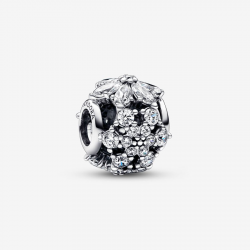 Pandora Sparkling Herbarium Cluster Round Charm 792383C01 - 53254
