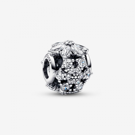 Pandora Sparkling Herbarium Cluster Round Charm 792383C01 - 53254