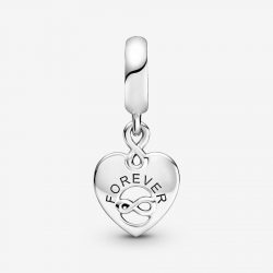 Pandora Friends Forever Heart Dangle Charm - 53260