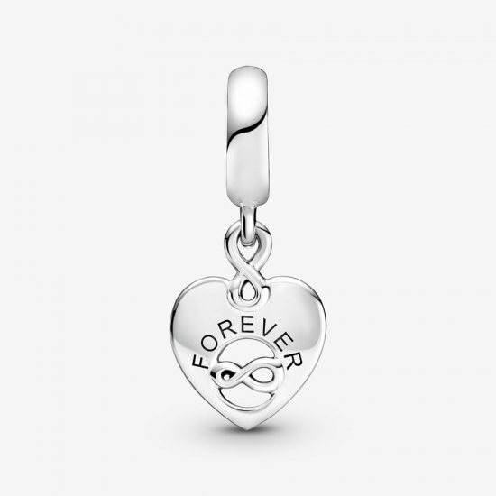 Pandora Friends Forever Heart Dangle Charm 799294C01 - 53260