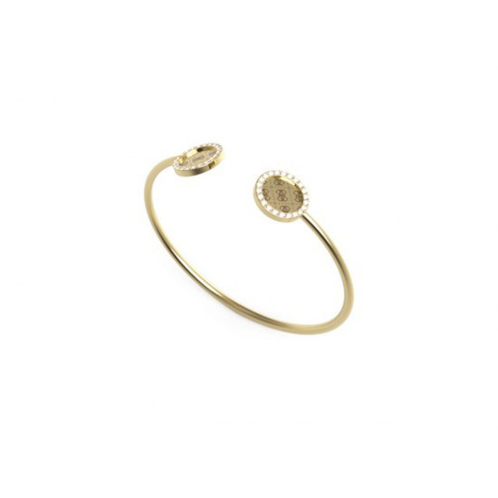 Guess jewellery Armband met Zirkonia Goudkleurig JUBB01165JWYGS MAAT 5,5cm - 48922
