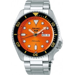 SEIKO 5 Horloge Sports AUTOMATIC Orange100M - 48987