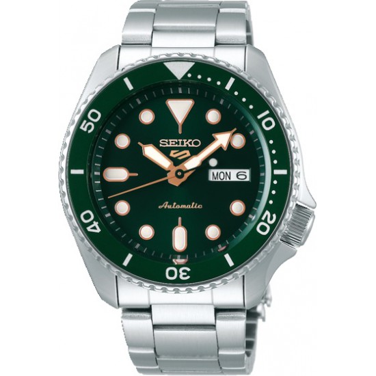 SEIKO 5 Horloge Sports AUTOMATIC Groen 100M - 48988