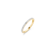 Blush Ring  Geel en Witgoud met zirkonia 1067BZI MAAT 18 - 48901
