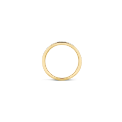 Blush Ring  Geel en Witgoud met zirkonia 1067BZI MAAT 18 - 48901