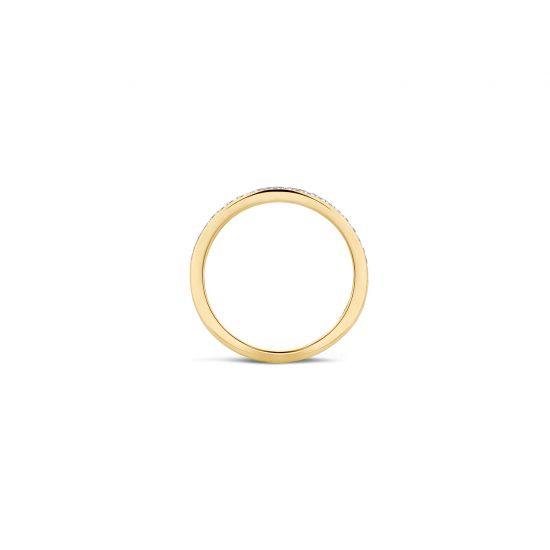 Blush Ring  Geel en Witgoud met zirkonia 1067BZI MAAT 18 - 48901