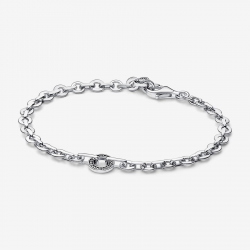 Pandora schakel Armband met zirkonia 592777C01-18 18cm - 53422