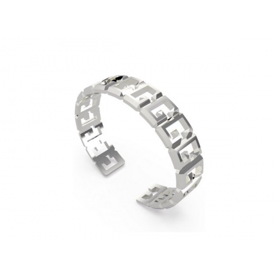 Guess jewellery Armband Zilverkleurig UBB70016-S MAAT 5,5cm - 48920