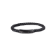 AZE JEWELS IRON SINGLE STRING BLACK-ON-BLACK MAAT 21cm - 48957