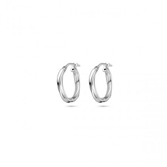 zilveren oorringen gedraaid 2,0 mm - 53483