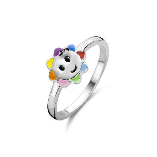 Bellini zilveren kinder Ring Zon MAAT 14 - 49078