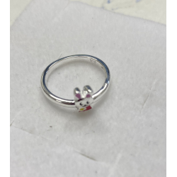 Bellini zilveren kinder Ring Konijn MAAT 14,5 - 49081