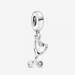 PANDORA Stethoscoop Hart Hangende bedel - 53266