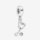 PANDORA Stethoscoop Hart Hangende bedel - 53266