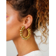 LOTT. Gioielli GOLD COLORED EARRINGS DOOR BALL CREOLE L - 53476