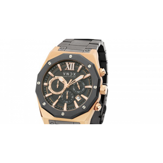 VNDX horloge Wise Man Staal Zilver Rose gold MR11885-16 - 53520