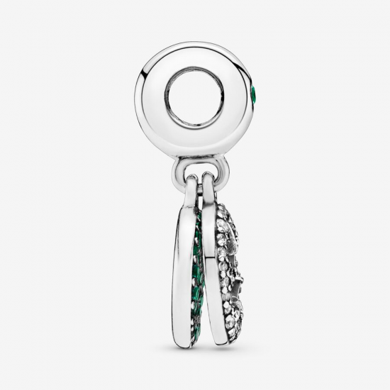 Pandora Klavertjevier Hangende Bedel groene zirkonia 797906NRGMX - 53534