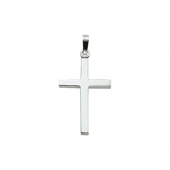 zilveren hanger kruis 1005025 - 53607