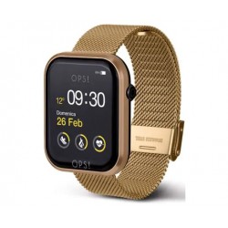 OPS!SMART CALL smartwatch with Milan mesh strap GOUD OPSSW-16 - 53706