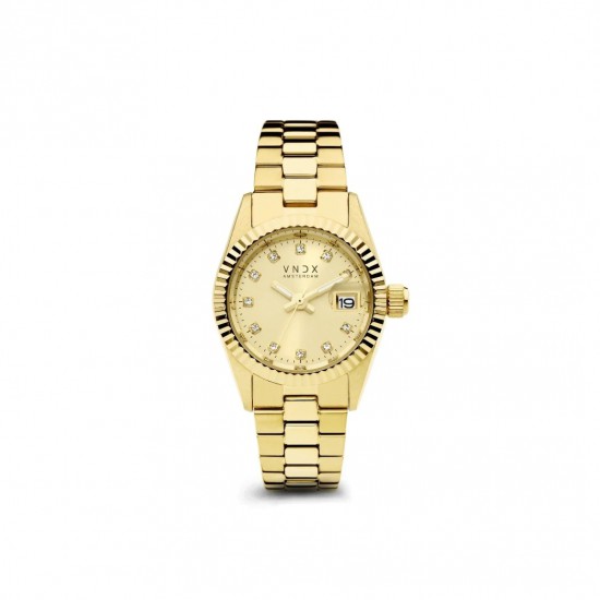 VNDX Amsterdam horloge Dare Devil XS Gold 26mm - 49343