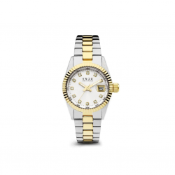 VNDX Amsterdam horloge Dare Devil XS Silver Gold MT43002-02 - 49344