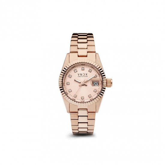 VNDX Amsterdam horloge Dare Devil XS Rose Gold - 49349