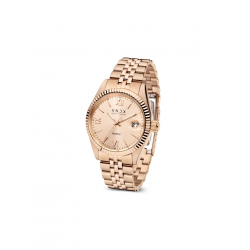 VNDX Amsterdam horloge Dare Devil XL Steel Rose Gold 40mm - 49352