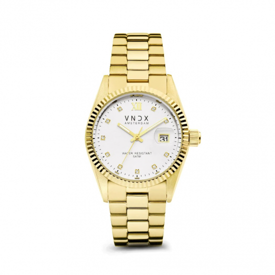 VNDX Amsterdam horloge Dare Devil M Gold 36mm - 49356