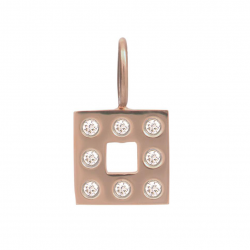 iXXXi Charm Design Square Rosekleur 0,8cm - 49335