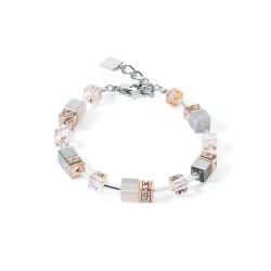 COEUR DE LION armband Iconic Precious rose gold-peach 18,5+3cm - 53725