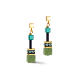 COEUR DE LION  Iconic Precious earrings green-turquoise 4905/21-0506 - 53729