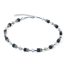 Coeur de Lion GeoCUBE® Iconic Precious Onyx necklace crystal-black - 53732