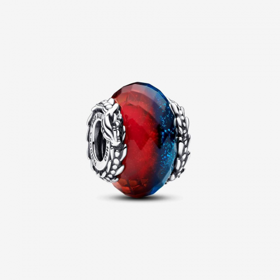 Pandora Game of Thrones Ice & Fire Dragons Tweevoudige Muranoglazen Bedel - 53760