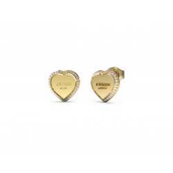 Guess Jewellery fine heart” Earrings Goudkleur MAAT 1cm - 49469