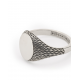 Buddha To Buddha Ellen Signet Ring Silver MAAT 22 - 53795