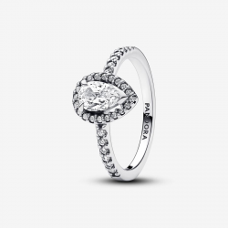 Pandora Zilveren ring met zirkonia kubieke 192835C01-54 maat 17 - 53870