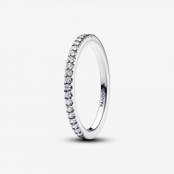 Pandora zilveren ring  met zirkonia 192999C01-54 maat 17 - 53876
