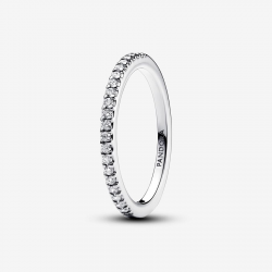 Pandora zilveren ring  met zirkonia 192999C01-54 maat 17 - 53876