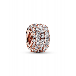 Pandora zilveren bedel rose met zirkonia 782820C01 - 53904
