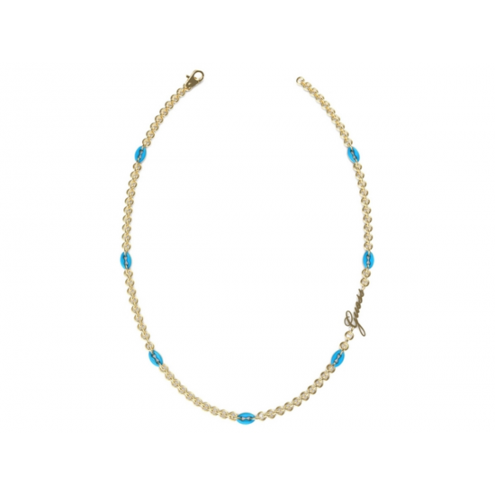 Guess Jewellery Halsketting "pop links Goudkleur MAAT 42cm - 49452