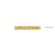 BLUSH 14krt geelgouden schakelring maat 17 1247YGO-54 - 53993