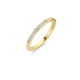 Blush Diamonds ring 14k Geel en Wit Goud met Diamant 0,06crt MAAT 17 1630BDI/54 - 49513