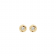 Blush Oorbellen 14k Geel goud met Diamant 2x0.03 crt maat 4,3mm 7628YDI - 49515