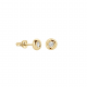 Blush Oorbellen 14k Geel goud met Diamant 2x0.03 crt maat 4,3mm 7628YDI - 49515
