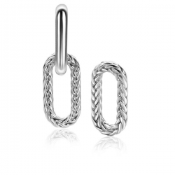 ZINZI zilveren bedels voor aan oorbellen peperclip ZICH2553 - 54153