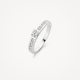 Blush Ring 1125WZI - 14k Witgoud met Zirkonia MAAT 17 - 54342