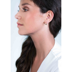 ZINZI Gold 14 karaat gouden oorringen vierkante buis 13 x 1,5mm ZGO257 - 54331