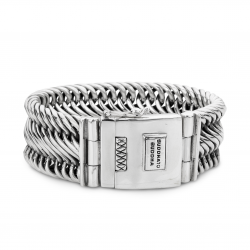 Buddha to Buddha 155-G Edwin Bracelet  Silver MAAT 23cm - 54333