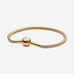 Pandora Moments Snake Chain Armband MAAT 18 goudkleurig - 54421