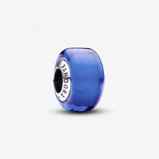 Pandora Blauwe minibedel van muranoglas 793105C00 - 54451